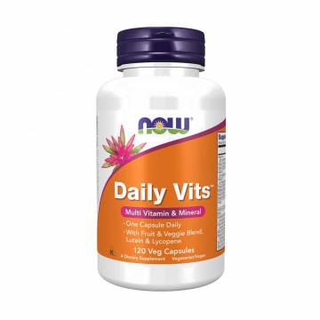 Витаминно-минеральный комплекс NOW foods Daily Vits, 120 капсул Витаминно-минеральный комплекс NOW foods Daily Vits, 120 капсул