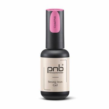 Уценка! Гель-архитектор для ногтей PNB UV/LED Strong Iron Gel, Crystal Pink, 8 мл Уценка! Гель-архитектор для ногтей PNB UV/LED Strong Iron Gel, Crystal Pink, 8 мл