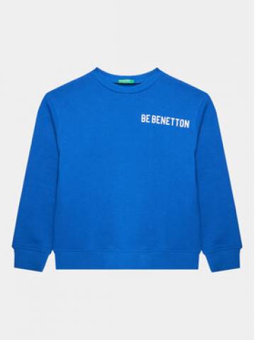 United Colors Of Benetton Світшот 3J68C10D4 Голубий Regular Fit United Colors Of Benetton Світшот 3J68C10D4 Голубий Regular Fit