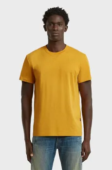 Мужская желтая футболка Base Желтый XL G-Star RAW D16411,336