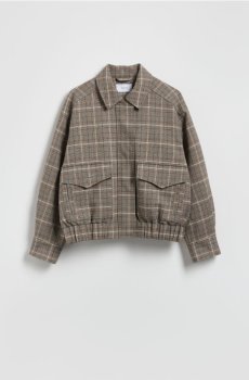 Reserved - Бомбер із коміром - різнобарвний - WM886-MLC