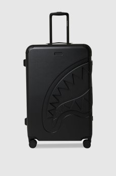 Детский черный чемодан THE JOURNEY BEGINS SHARKITECTURE