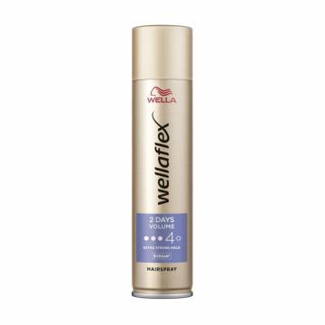 Лак для волос WELLA Wellaflex 2 Days Volume, экстрасильной фиксации, 250 мл Лак для волос WELLA Wellaflex 2 Days Volume, экстрасильной фиксации, 250 мл