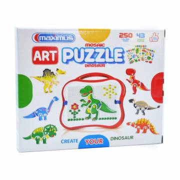 Набор для творчества Maximus Мозайка Art Puzzle Dinosaur, от 3 лет, 250 элементов (5422) Набор для творчества Maximus Мозайка Art Puzzle Dinosaur, от 3 лет, 250 элементов (5422)
