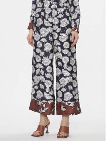 Weekend Max Mara Штани з тканини Divo 2415131111 Cиній Relaxed Fit Weekend Max Mara Штани з тканини Divo 2415131111 Cиній Relaxed Fit