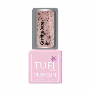 База для гель-лака Tufi profi Premium Granite Base 04 Пастельный розовый, 8 мл База для гель-лака Tufi profi Premium Granite Base 04 Пастельный розовый, 8 мл