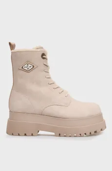 Женские бежевые ботинки Бежевый 40 Replay GWL72 .000.C0029S