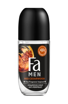 Шариковый антиперспирант Fa Men Red Cedarwood Anti-Perspirant 48H, мужской, 50 мл