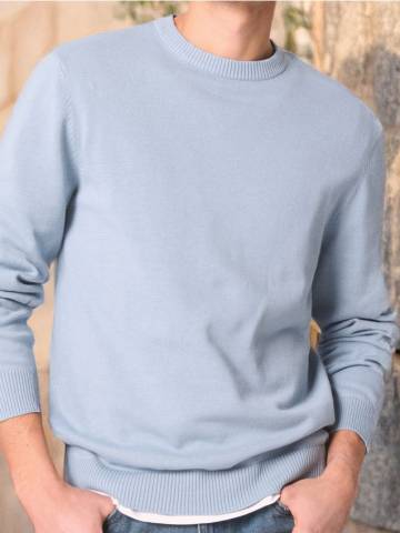 MEN`S SWEATER - блакитний MEN`S SWEATER - блакитний