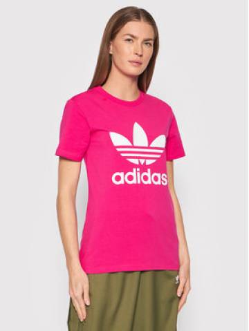 adidas Футболка adicolor Classics Trefoil HG3785 Рожевий Regular Fit adidas Футболка adicolor Classics Trefoil HG3785 Рожевий Regular Fit
