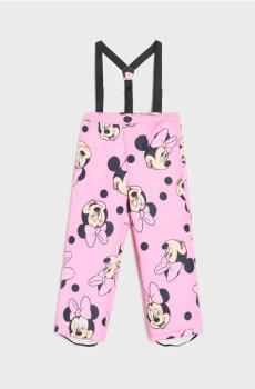 Штани з підтяжками Minnie Mouse - рожевий