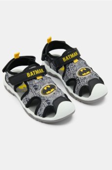 Сандалі з підсвіченою LED підошвою Batman - темно-сірий