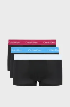 Мужские черные боксеры (3 шт) Черный L Calvin Klein LV00NB4389