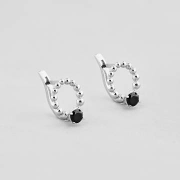 Серебряные серьги Minimal 1995 Серебряные серьги Minimal 1995