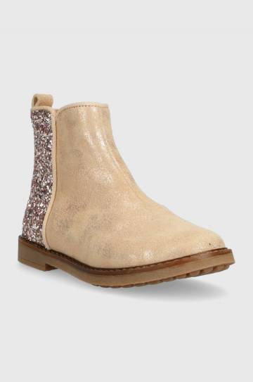 Детские ботинки Pom Dapi цвет бежевый