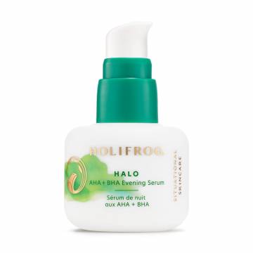 Ночная сыворотка для лица HoliFrog Halo AHA + BHA Evening Serum с AHA и BHA кислотами, 30 мл Ночная сыворотка для лица HoliFrog Halo AHA + BHA Evening Serum с AHA и BHA кислотами, 30 мл