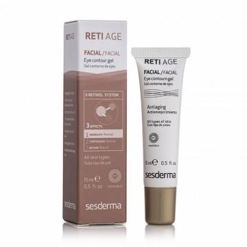 Гель-контур для кожи вокруг глаз Sesderma Reti Age Facial Eye Contour Gel, 15 мл Гель-контур для кожи вокруг глаз Sesderma Reti Age Facial Eye Contour Gel, 15 мл