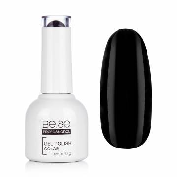 Гель-лак для ногтей Be.Se Professional Gel Polish Color Black 02 Эмаль, черный, 10 г Гель-лак для ногтей Be.Se Professional Gel Polish Color Black 02 Эмаль, черный, 10 г