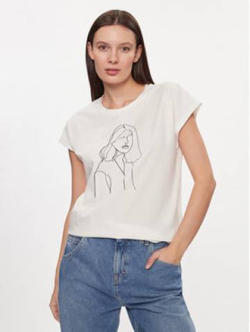 Vero Moda Футболка 10298088 Білий Box Fit Vero Moda Футболка 10298088 Білий Box Fit