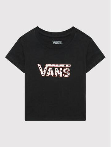 Vans Футболка Dalmation VN0A7YUO Чорний Regular Fit Vans Футболка Dalmation VN0A7YUO Чорний Regular Fit