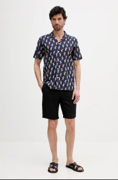 Льняные шорты United Colors of Benetton