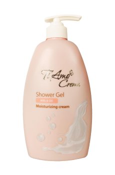 Гель для душа Ti Amo Crema Milk & Oil Moisturizing Cream Shower Gel, 400 мл