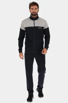 Мужской темно-синий спортивный костюм (кофта, брюки) Синий M Lotto 217715/1CI