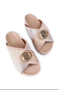 Шлепанцы Kurt Geiger London Chelsea Cross Strap