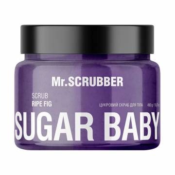 Сахарный скраб для тела Mr.Scrubber Sugar Baby Ripe Fig Scrub, 450 г