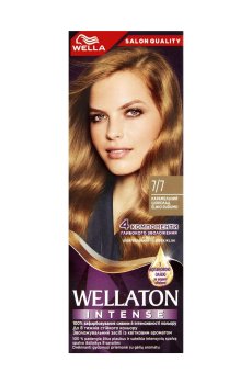 Интенсивная крем-краска для волос WELLA Wellaton Intense Color Cream 7/7 Карамельный шоколад, 110 мл