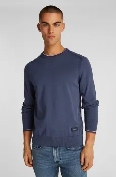 Мужской синий джемпер RWB COTTON CREW NECK Синий S Tommy Hilfiger MW0MW35474