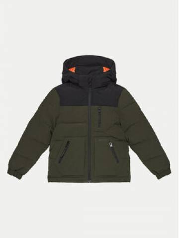 Jack&Jones Junior Пуховик Otto 12258548 Зелений Regular Fit Jack&Jones Junior Пуховик Otto 12258548 Зелений Regular Fit