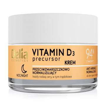 Дневной крем для лица против морщин Delia Cosmetics Vitamin D3 Precursor Day Cream с витамином D3, 50 мл Дневной крем для лица против морщин Delia Cosmetics Vitamin D3 Precursor Day Cream с витамином D3, 50 мл