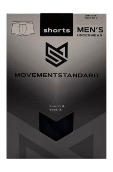 Трусы-боксеры мужские MovementStandard MS 101, Dark Navy, размер L