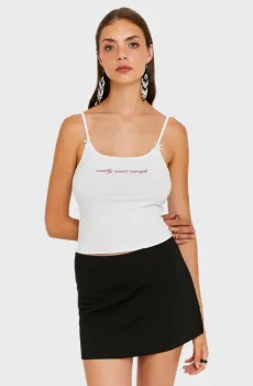 Женский белый топ Белый M Tally Weijl SSLCOGRECO2