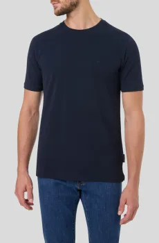 Мужская темно-синяя футболка Синий S Pierre Cardin PC.-C5 21440.2112