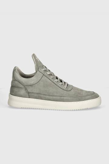 Замшевые кроссовки Filling Pieces Low Top Ripple Nubuck цвет серый 10122841878 Замшевые кроссовки Filling Pieces Low Top Ripple Nubuck цвет серый 10122841878
