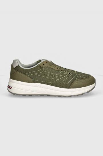Кроссовки Tommy Hilfiger FASTON MODERN MIX цвет зелёный FM0FM05246 Кроссовки Tommy Hilfiger FASTON MODERN MIX цвет зелёный FM0FM05246