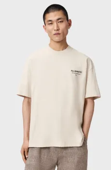 Мужская белая футболка DREAMER Белый M AllSaints M036PE