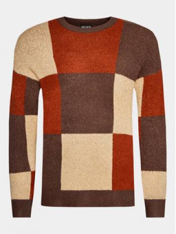 INDICODE Светр Bjor 35-706 Кольоровий Regular Fit INDICODE Светр Bjor 35-706 Кольоровий Regular Fit