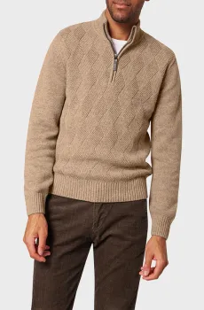 Мужская бежевая кофта Бежевый L Pierre Cardin PC.-C5 51122.5076