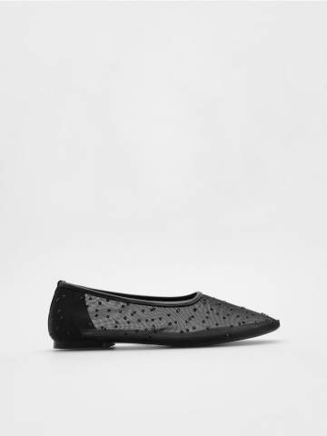 Reserved - LADIES` BALLERINAS - чорний - 451CF-99X Reserved - LADIES` BALLERINAS - чорний - 451CF-99X