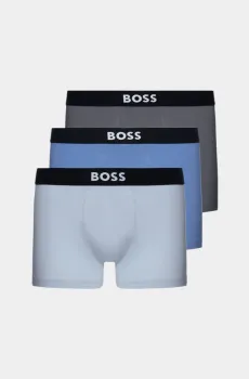 Мужской белый набор боксеров Разноцветный XXL BOSS 12309