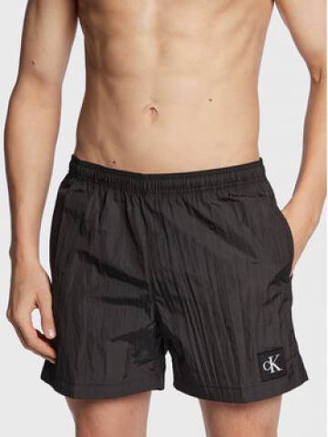 Calvin Klein Swimwear Шорти для плавання KM0KM00819 Чорний Regular Fit Calvin Klein Swimwear Шорти для плавання KM0KM00819 Чорний Regular Fit