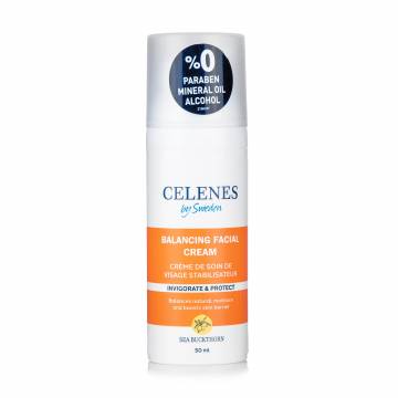 Крем для лица Celenes Sea Buckthorn Balancing Facial Cream с облепихой, для жирной и комбинированной кожи, 50 мл Крем для лица Celenes Sea Buckthorn Balancing Facial Cream с облепихой, для жирной и комбинированной кожи, 50 мл