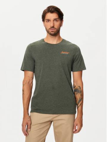 Jack&Jones Футболка Erik 12257603 Зелений Relaxed Fit Jack&Jones Футболка Erik 12257603 Зелений Relaxed Fit