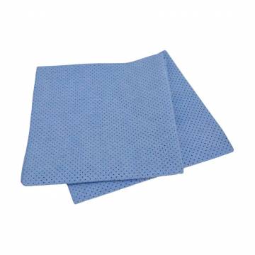 Салфетка из микрофибры, перфорированная, синяя, 30*30 см Салфетка из микрофибры, перфорированная, синяя, 30*30 см