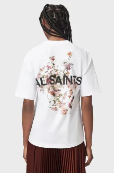 Женская белая футболка ALEN ETTA Белый S AllSaints W053JF