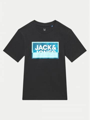 Jack&Jones Junior Футболка Jcologan 12259922 Чорний Regular Fit Jack&Jones Junior Футболка Jcologan 12259922 Чорний Regular Fit