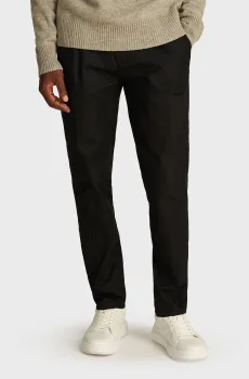 Мужские черные брюки COTTON STRETCH PLEATED JOGGER Черный 31-32 Calvin Klein K10K113431